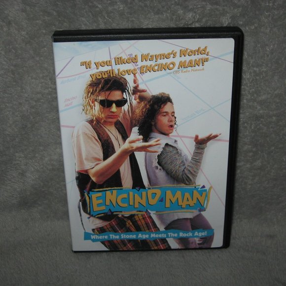 DVD - Encino Man Brendan Fraser Pauly Shore Sean Astin A.30 - Picture 1 of 4